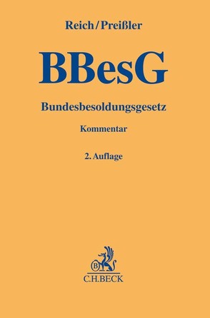 Bundesbesoldungsgesetz von Preißler,  Ulrike, Reich,  Andreas