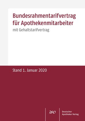 Bundesrahmentarifvertrag für Apothekenmitarbeiter