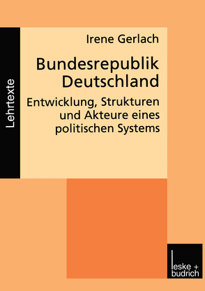 Bundesrepublik Deutschland von Gerlach,  Irene