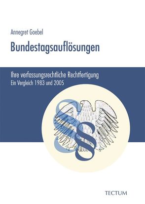 Bundestagsauflösungen von Goebel,  Annegret