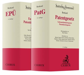 Bundle Benkard, Patentgesetz + Benkard, Europäisches Patentübereinkommen