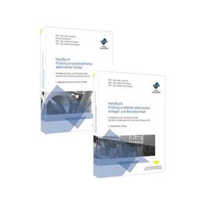 Bundle: Handbuch Prüfung ortsfester elektrischer Anlagen und Betriebsmittel und Handbuch Prüfung ortsveränderlicher elektrischer Geräte