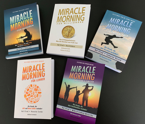 Bundle: Miracle Morning für Millionäre, Autoren, Unternehmer, Eltern & Lehrer von Brombach,  Christina, Corder,  Honorée, Elrod,  Hal, Forsbach,  Beate, Herold,  Cameron, McCarthy,  Mike & Lindsay, Moore,  Renée, Osborn,  David, Scott,  Steve, Seiwert,  Lothar, Walther,  Stephanie