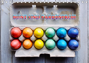 Bunt und Farbenfroh (Tischkalender 2020 DIN A5 quer) von GM