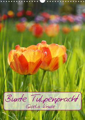 Bunte Tulpenpracht (Wandkalender 2021 DIN A3 hoch) von Kruse,  Gisela