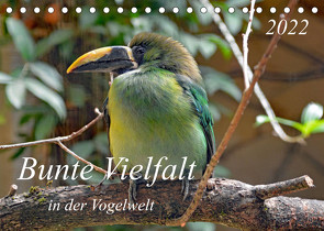 Bunte Vielfalt in der Vogelwelt (Tischkalender 2022 DIN A5 quer) von Kleemann,  Claudia