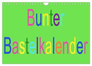 Bunter Bastelkalender (Wandkalender 2024 DIN A4 quer), CALVENDO Monatskalender von Youlia,  Youlia