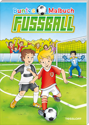 Buntes Malbuch Fußball von Lohr,  Stefan