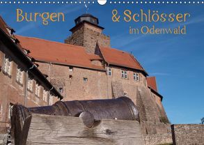 Burgen & Schlösser im Odenwald (Wandkalender 2019 DIN A3 quer) von Kropp,  Gert