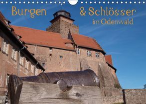 Burgen & Schlösser im Odenwald (Wandkalender 2019 DIN A4 quer) von Kropp,  Gert