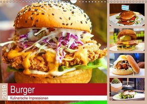 Burger 2019. Kulinarische Impressionen (Wandkalender 2019 DIN A3 quer) von Lehmann (Hrsg.),  Steffani