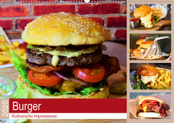 Burger 2020. Kulinarische Impressionen (Wandkalender 2020 DIN A2 quer) von Lehmann (Hrsg.),  Steffani