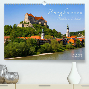 Burghausen – Mittelalter an der Salzach (Premium, hochwertiger DIN A2 Wandkalender 2023, Kunstdruck in Hochglanz) von Selection,  Prime