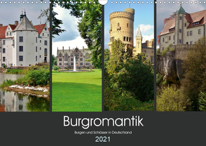 Burgromantik Burgen und Schlösser in Deutschland (Wandkalender 2021 DIN A3 quer) von Janke,  Andrea