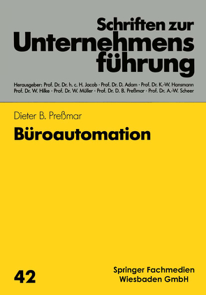 Büroautomation von Preßmar,  Dieter B.