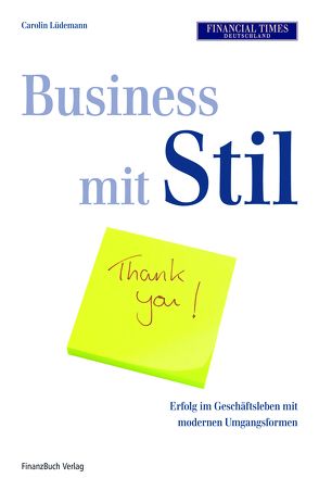 Business mit Stil von Lüdemann,  Carolin