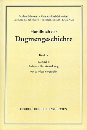 Buße und Krankensalbung von Vorgrimler,  Herbert