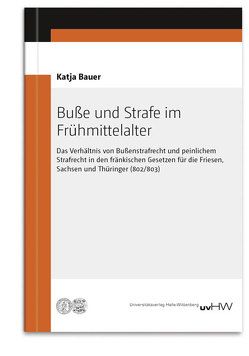 Buße und Strafe im Frühmittelalter von Bauer,  Katja