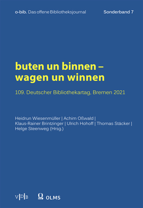 buten un binnen – wagen un winnen von Brintzinger,  Klaus-Rainer, Hohoff,  Ulrich, Oßwald,  Achim, Stäcker,  Thomas, Steenweg,  Helge, Wiesenmüller,  Heidrun