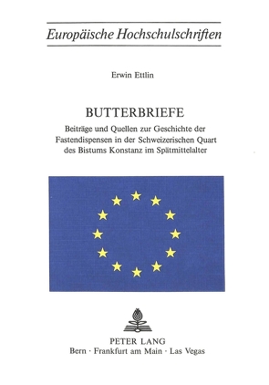 Butterbriefe von Ettlin,  Erwin