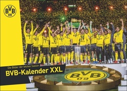 BVB Edition. Großer Wandkalender 2023. Einzigartiger Fotokalender mit allen Stars von Borussia Dortmund. Wandkalender XXL für Fußballfans. Querformat 68×49 cm von Heye