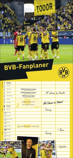 BVB Fanplaner 2023 von Heye