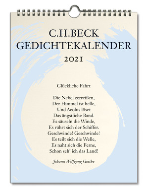 C.H. Beck Gedichtekalender von Campe,  Chris, Petersdorff,  Dirk von