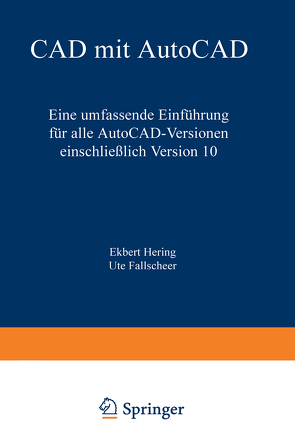 CAD mit AutoCAD von Hering,  Ekbert