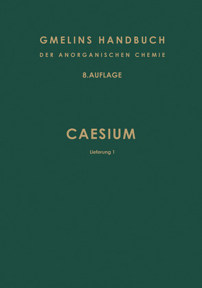 Caesium von Kandiner,  H. J.