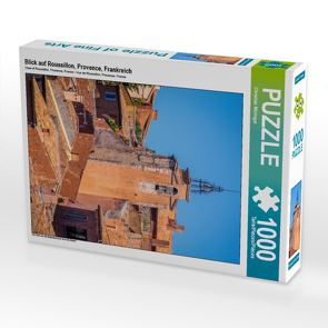 CALVENDO Puzzle Blick auf Roussillon, Provence, Frankreich 1000 Teile Lege-Größe 48 x 64 cm Foto-Puzzle Bild von Christian Müringer