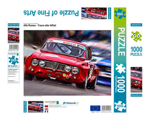 CALVENDO Puzzle Alfa Romeo – Traum aller Alfisti 1000 Teile Lege-Größe 640 x 480 cm Foto-Puzzle Bild von DeVerviers / Hean-Louis Glineur