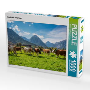 CALVENDO Puzzle Almabtrieb in Pertisau 1000 Teile Lege-Größe 64 x 48 cm Foto-Puzzle Bild von Stefanie und Philipp Kellmann