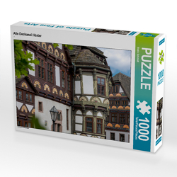 CALVENDO Puzzle Alte Dechanei Höxter 1000 Teile Lege-Größe 64 x 48 cm Foto-Puzzle Bild von Bodo Schmidt