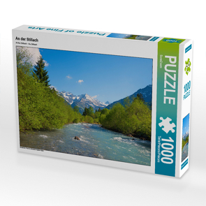 CALVENDO Puzzle An der Stillach 1000 Teile Lege-Größe 64 x 48 cm Foto-Puzzle Bild von SusaZoom