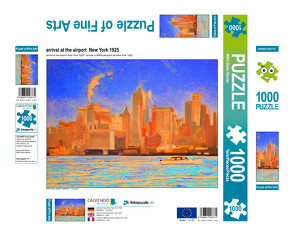 CALVENDO Puzzle arrival at the airport New York 1925 1000 Teile Lege-Größe 640 x 480 cm Foto-Puzzle Bild von MINO Stefan Bächler