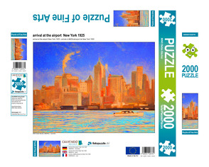 CALVENDO Puzzle arrival at the airport New York 1925 2000 Teile Lege-Größe 900 x 670 cm Foto-Puzzle Bild von MINO Stefan Bächler