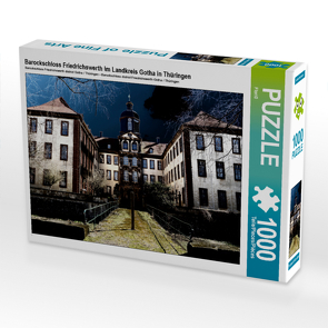 CALVENDO Puzzle Barockschloss Friedrichswerth im Landkreis Gotha in Thüringen 1000 Teile Lege-Größe 64 x 48 cm Foto-Puzzle Bild von Flori0