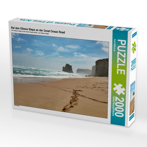 CALVENDO Puzzle Bei den Gibson Steps an der Great Ocean Road 2000 Teile Lege-Größe 90 x 67 cm Foto-Puzzle Bild von Ralf Wittstock