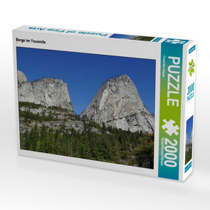 CALVENDO Puzzle Berge im Yosemite 2000 Teile Lege-Größe 90 x 67 cm Foto-Puzzle Bild von Franziska Hoppe