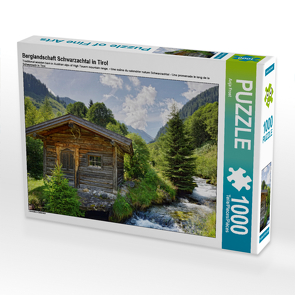 CALVENDO Puzzle Berglandschaft Schwarzachtal in Tirol 1000 Teile Lege-Größe 64 x 48 cm Foto-Puzzle Bild von Anja Frost