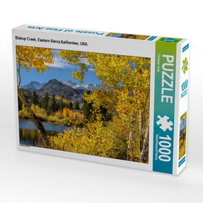 CALVENDO Puzzle Bishop Creek, Eastern Sierra,Kalifornien, USA 1000 Teile Lege-Größe 64 x 48 cm Foto-Puzzle Bild von Christian Heeb