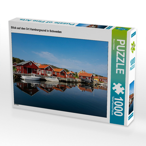 CALVENDO Puzzle Blick auf den Ort Hamburgsund in Schweden 1000 Teile Lege-Größe 64 x 48 cm Foto-Puzzle Bild von Rico Ködder