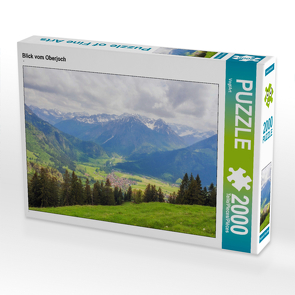 CALVENDO Puzzle Blick vom Oberjoch 2000 Teile Lege-Größe 90 x 67 cm Foto-Puzzle Bild von VogtArt