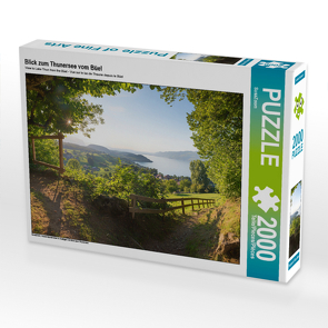 CALVENDO Puzzle Blick zum Thunersee vom Büel 2000 Teile Lege-Größe 90 x 67 cm Foto-Puzzle Bild von SusaZoom