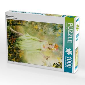 CALVENDO Puzzle Blumenfrau 1000 Teile Lege-Größe 48 x 64 cm Foto-Puzzle Bild von Ravienne Art