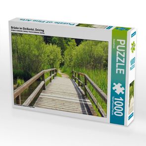 CALVENDO Puzzle Brücke im Gleißental, Deining 1000 Teile Lege-Größe 64 x 48 cm Foto-Puzzle Bild von SusaZoom