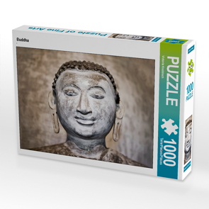 CALVENDO Puzzle Buddha 1000 Teile Lege-Größe 64 x 48 cm Foto-Puzzle Bild von Victoria Knobloch