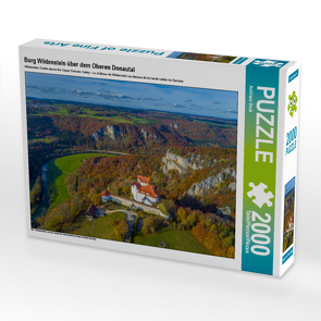 CALVENDO Puzzle Burg Wildenstein über dem Oberen Donautal 2000 Teile Lege-Größe 90 x 67 cm Foto-Puzzle Bild von Andreas Beck