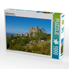 CALVENDO Puzzle Castillo de Loarre 1000 Teile Lege-Größe 64 x 48 cm Foto-Puzzle Bild von LianeM