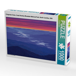 CALVENDO Puzzle Clingmans Dome, Great Smokey Mountain National Park, North Carolina, USA 1000 Teile Lege-Größe 64 x 48 cm Foto-Puzzle Bild von Christian Heeb